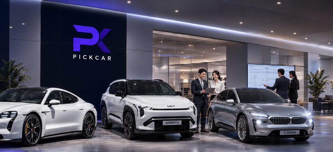 원주 자동차성지 PICKCAR 전시장 차량